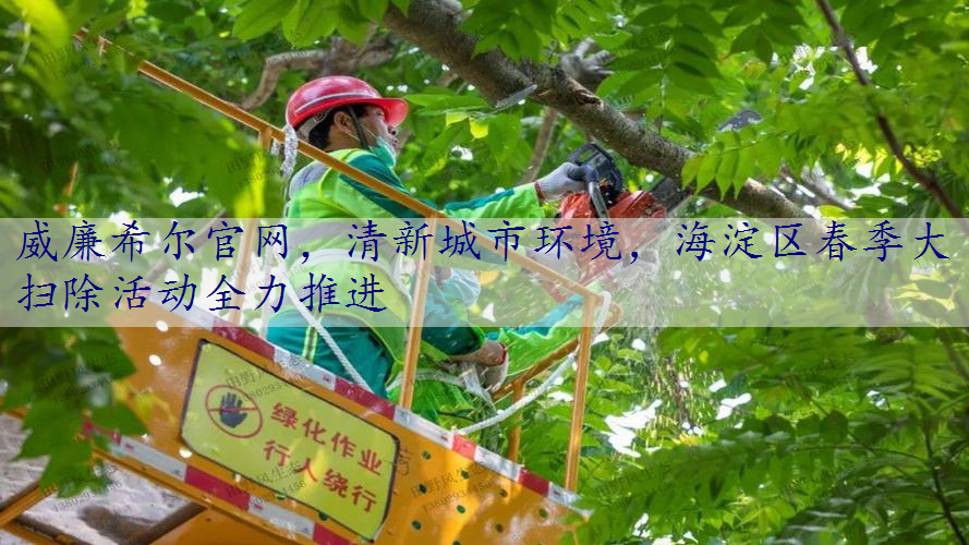 清新城市环境，海淀区春季大扫除活动全力推进